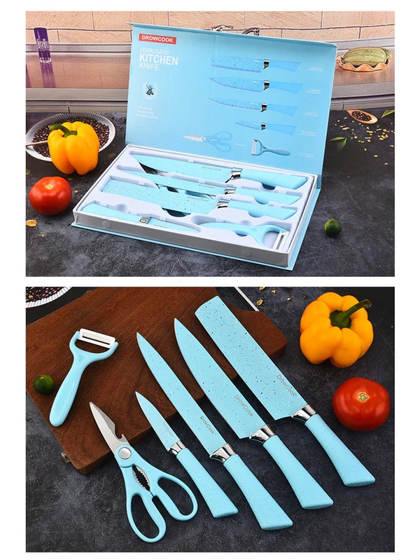 Premium Whizzo Kitchen Knife Set | Ceramic Coating | Maharashtra, Tamil Nadu & Kerala